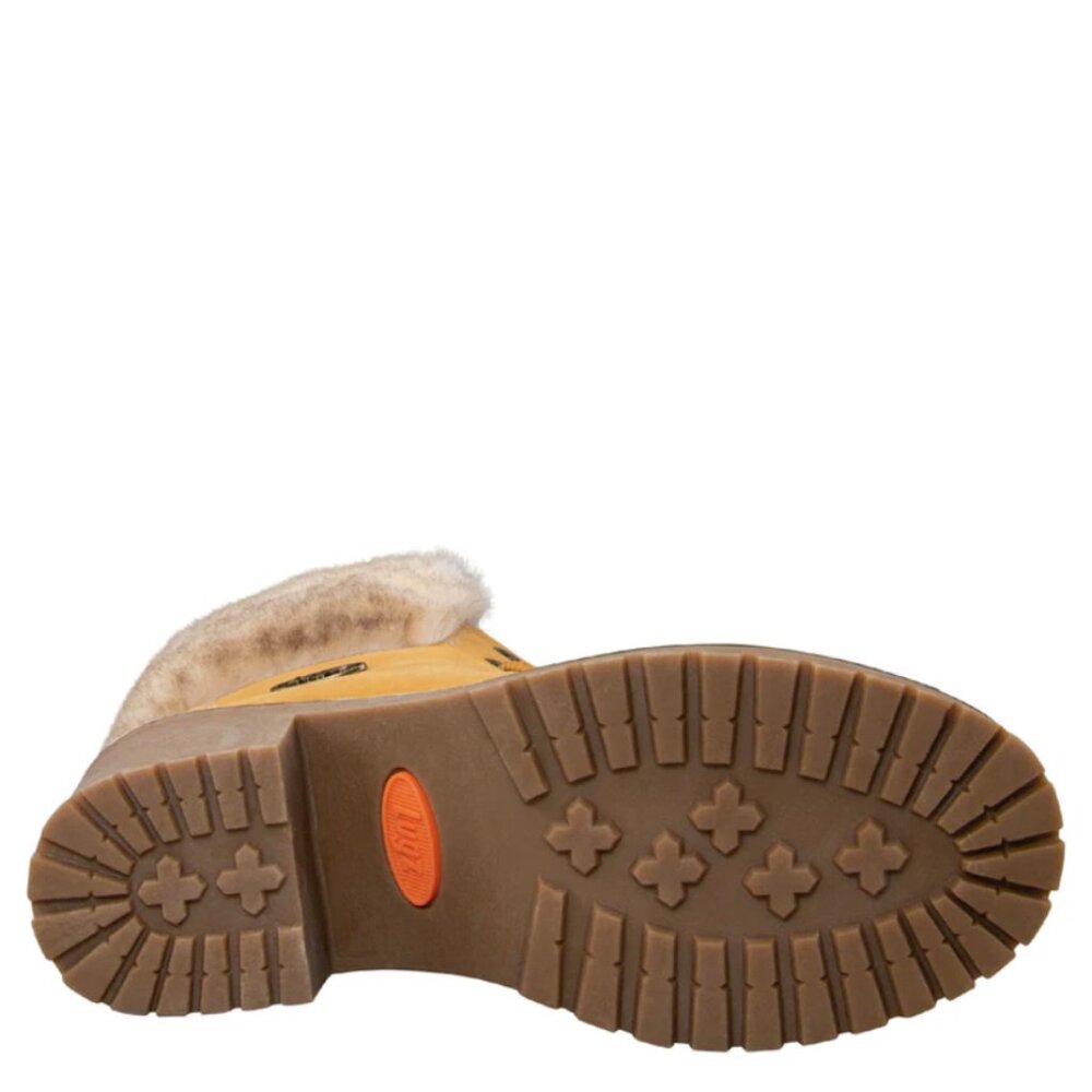 LUGZ WOMENS CLOVE FUR 6 INCH BOOT GOLDEN WHEAT CREAM TAN GUM 9 - Picture 8 of 8